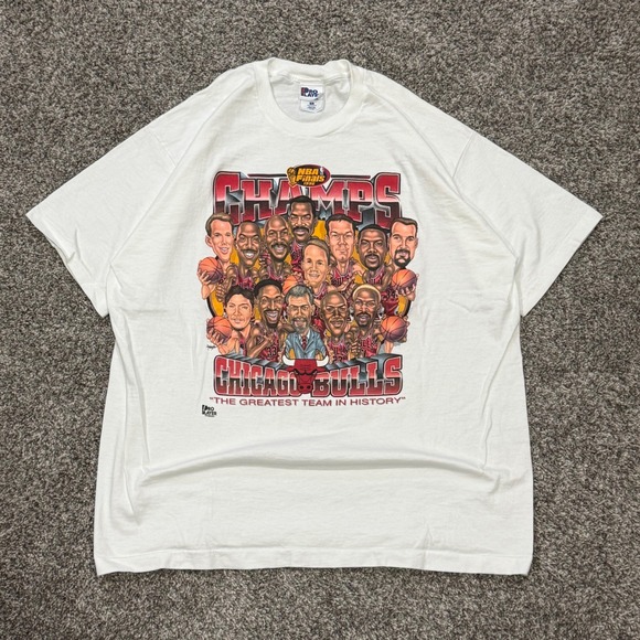 Pro Player Other - Vintage 1996 Chicago Bulls NBA Finals Champions Pro Player T-Shirt Mens XL